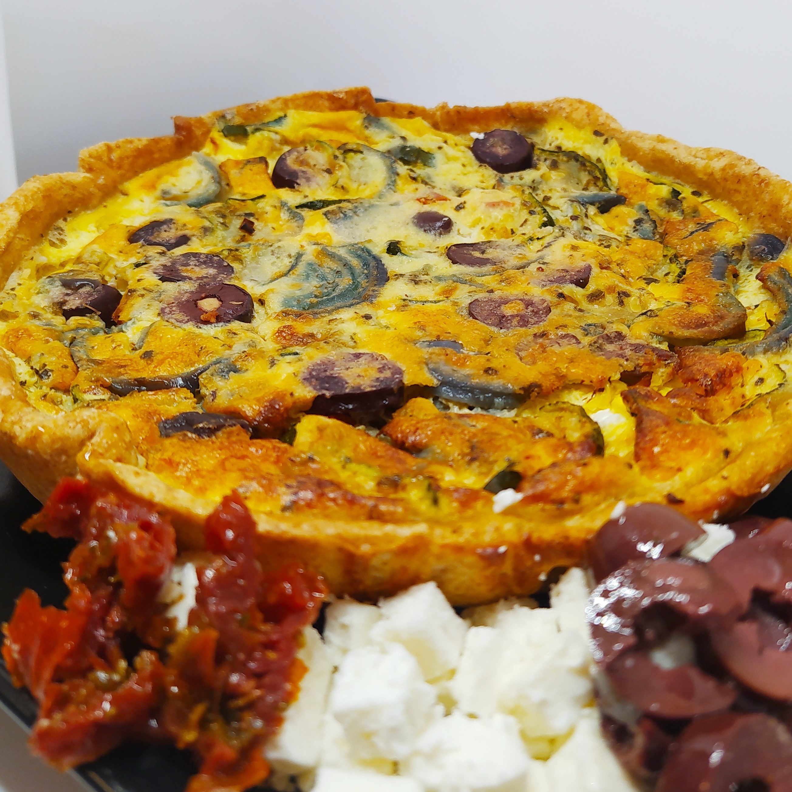 quiche féta-olives- tomates séchées - 2 pers. (400g)
